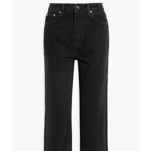 Pristine Condition Ganni Misy Cropped Straight-Leg Jeans Size 26